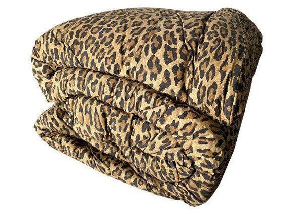 焼*ー様 Ralph Lauren  コンフォーターカバーヒョウ柄 クイ Ralph Lauren Leopard Aragon Montgomery KING Comforter New Vintage