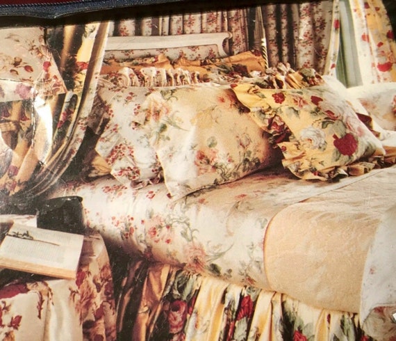 Ralph Lauren Sussex Gardens Sateen KING Sheet Set 300tc 4pc