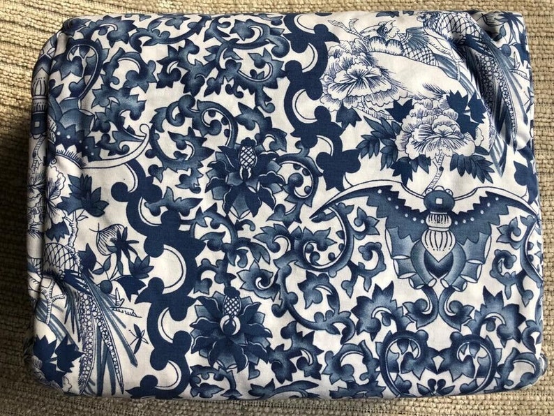 ralph-lauren-porcelain-blue-twin-duvet-comforter-cover-vintage-rare