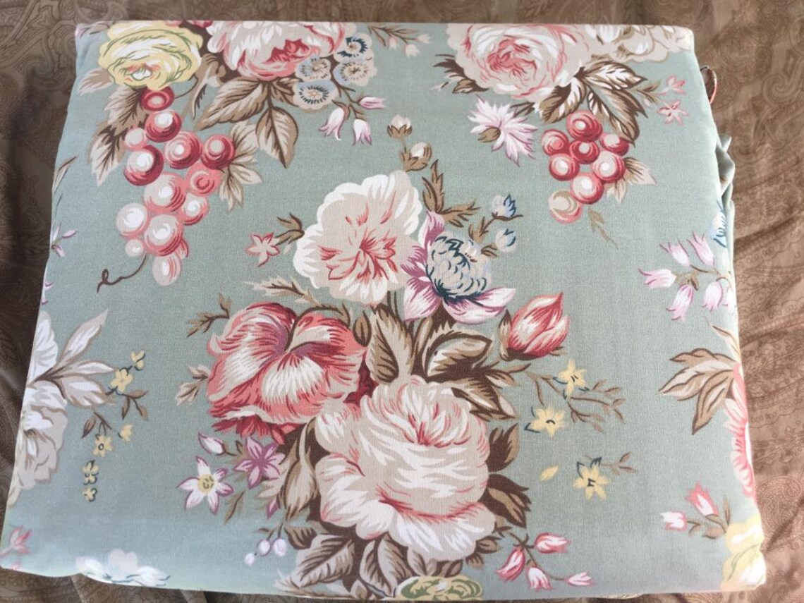 Ralph Lauren Charlotte Green Floral King Sheet 4pc Set New Rare Vintage