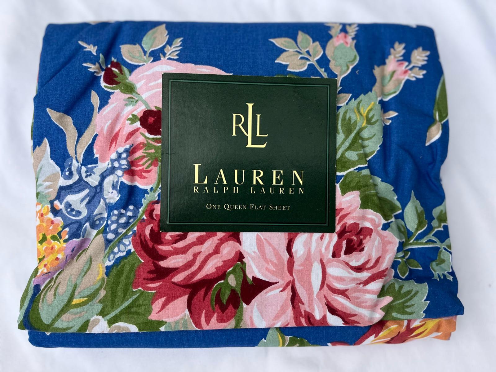 【ビンテージ】Ralph Lauren フルサイズ 花柄フィットシーツ Ralph Lauren Melissa - Etsy