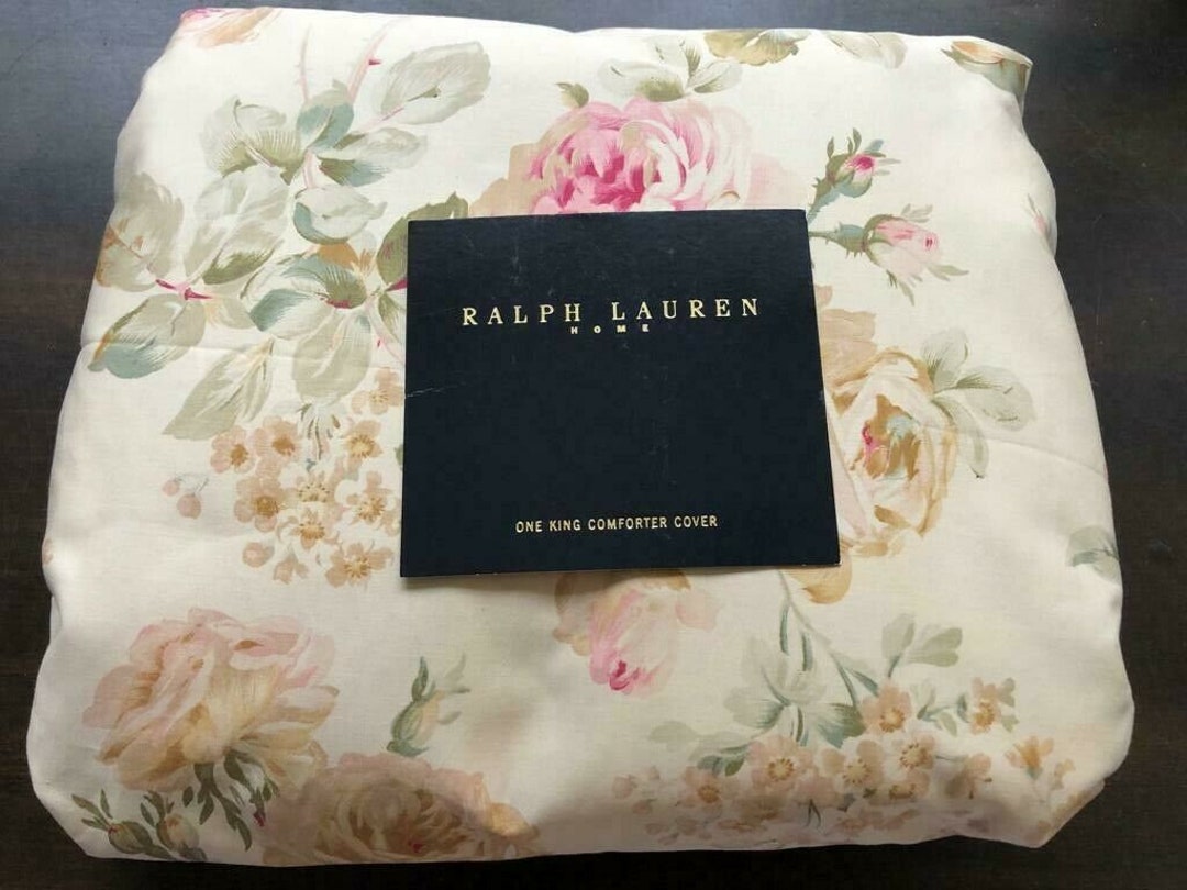 Ralph Lauren WOODSTOCK GARDEN FLORAL King Duvet / Comforter Cover 3