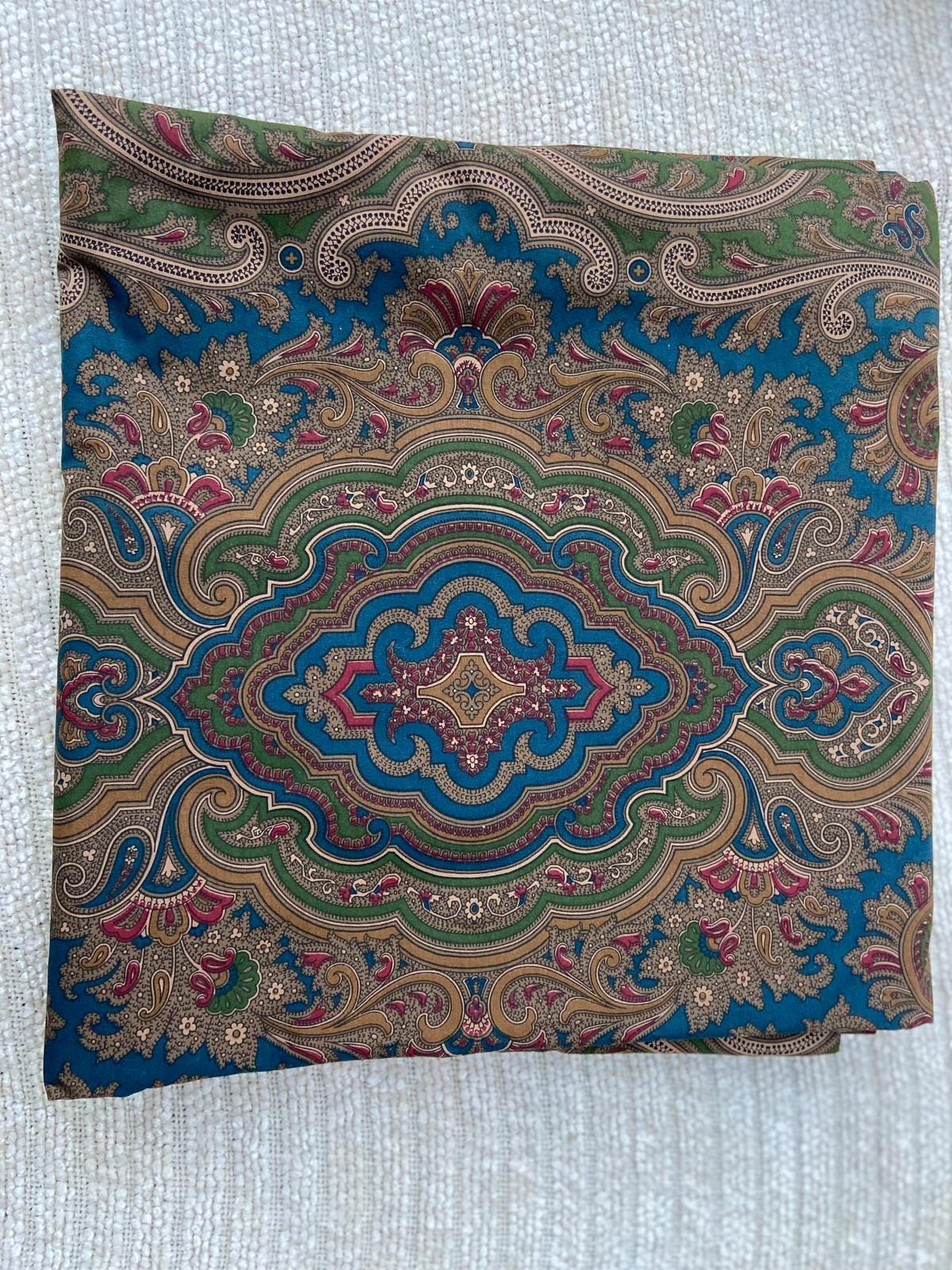 Ralph Lauren BRIANNA Paisley Brown King 4pc Sheet Set Vintage New
