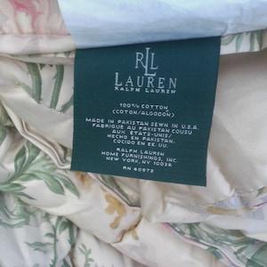 Ralph Lauren THERESE FLORAL KING Comforter 4PC Set New Rare Vintage ...
