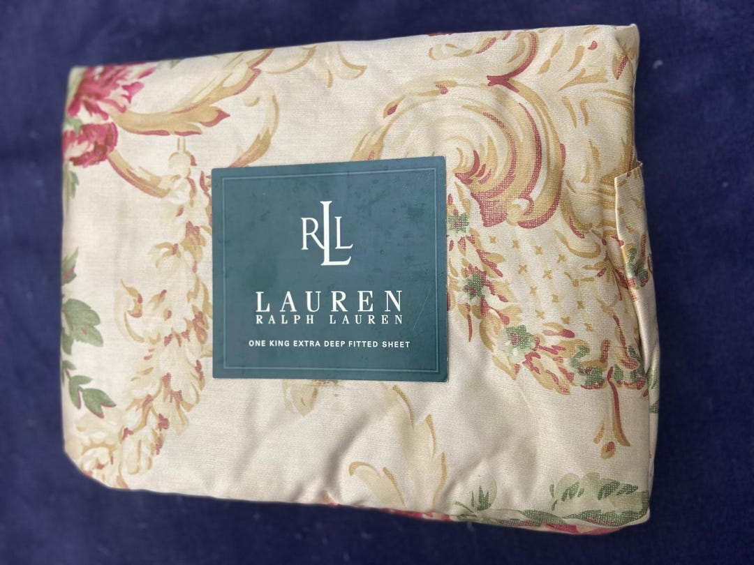 Ralph Lauren Grosvenor Square Cottage Floral King Deep Fitted