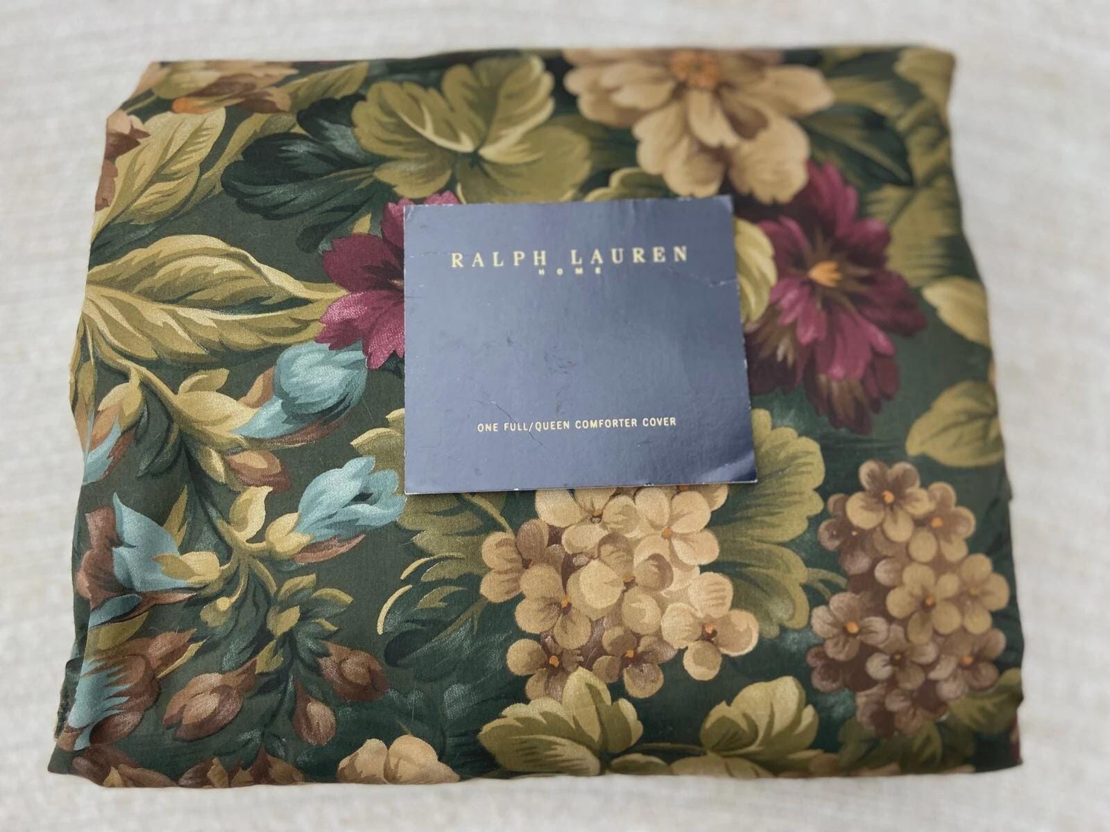 Ralph Lauren Edgefield Floral Full / Queen Duvet / Comforter Cover
