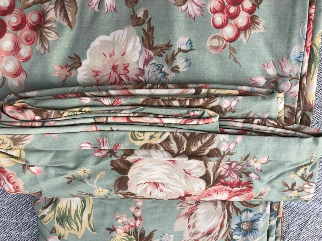 Ralph Lauren Charlotte Floral Green King Queen Duvet / Comforter
