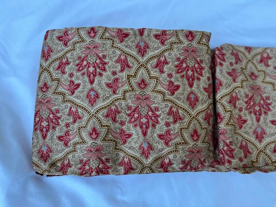 Ralph Lauren Langham Red Paisley SATEEN King Duvet / Comforter