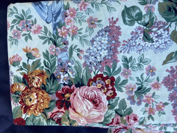 Ralph Lauren Allison Floral KING Duvet / Comforter Cover Vintage