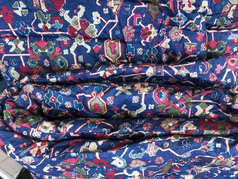 Ralph Lauren ORIENTA Blue Paisley KING COMFORTER New Sateen Etsy