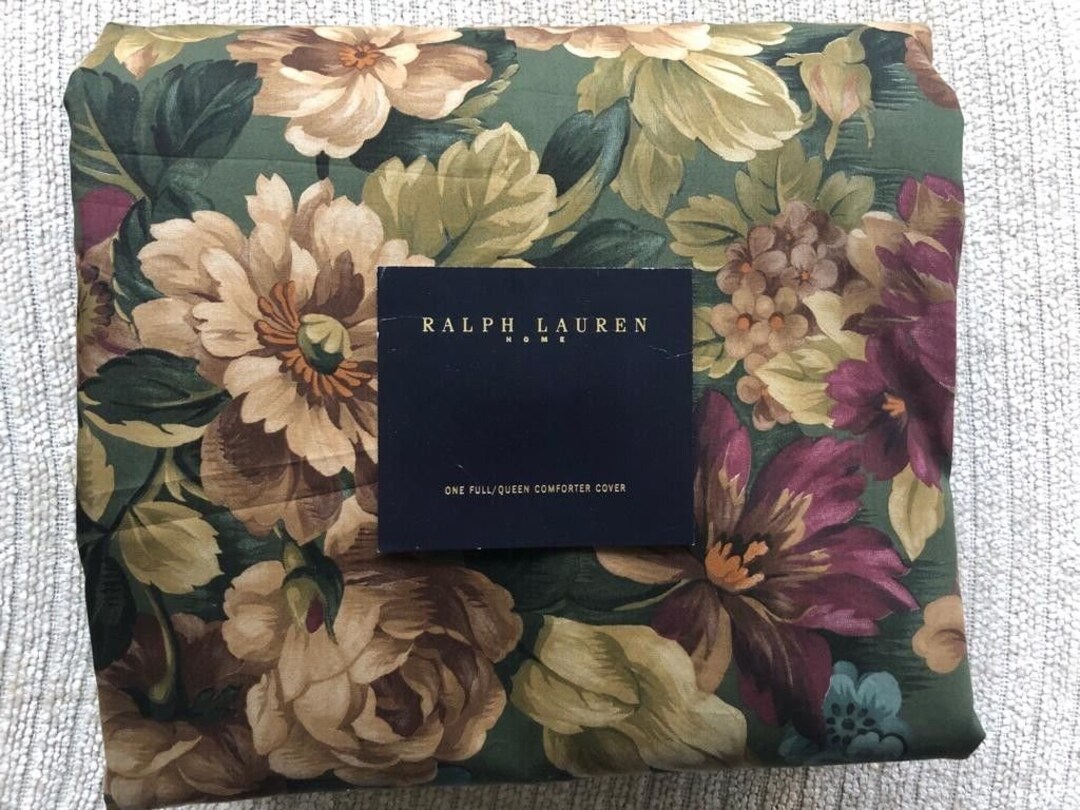 Ralph Lauren Edgefield Floral Full / Queen Duvet / Comforter Etsy