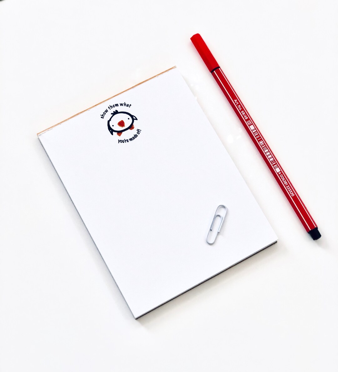 Notepad Art Notepad Notes Autism Art Stationary Etsy