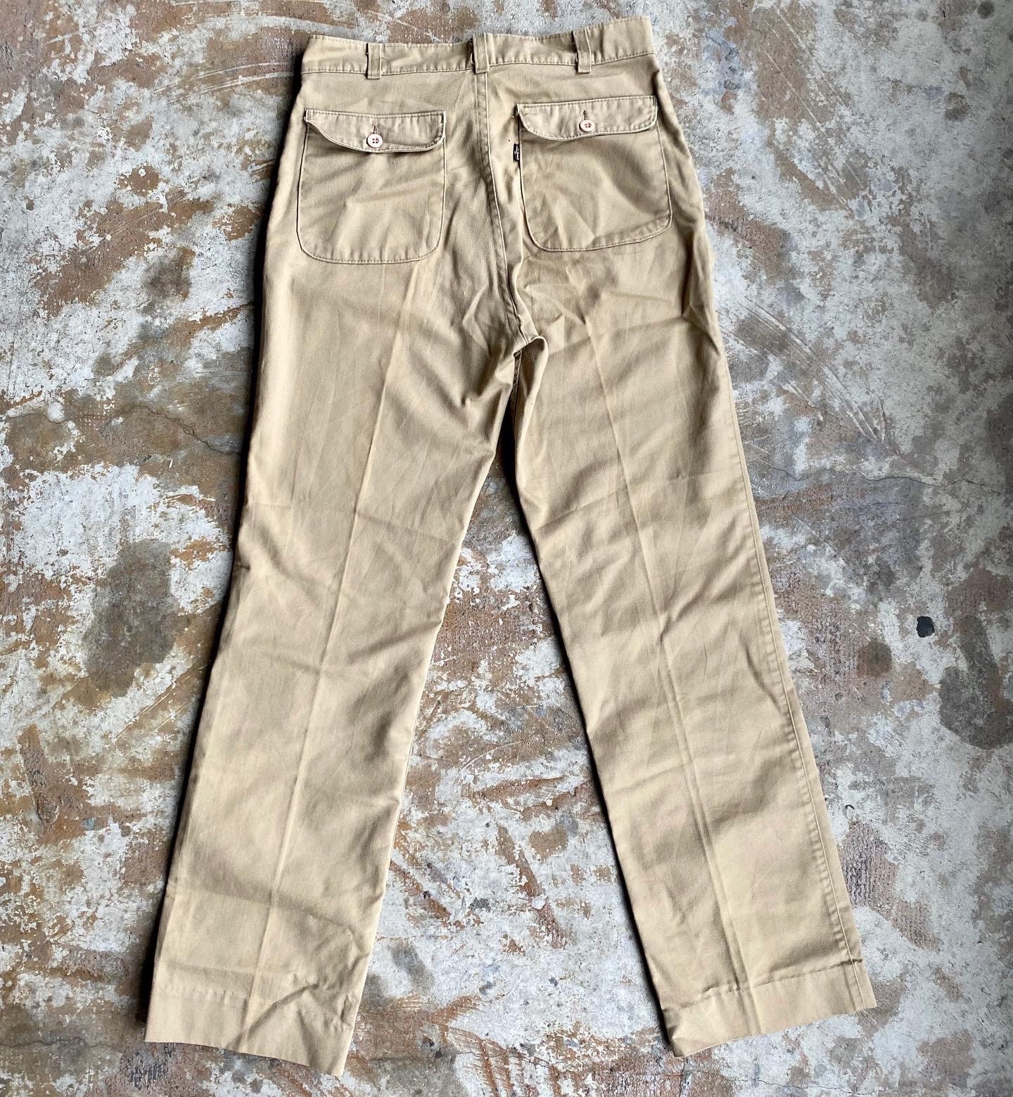 80s Levi's Black Tab Baker Pantalones Back Pocket Flap Etsy