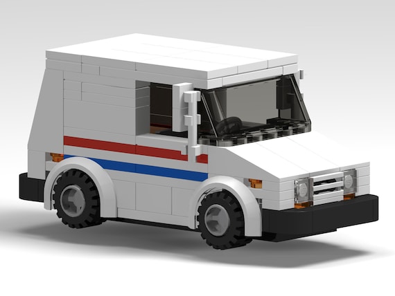 Lego van instructions clearance