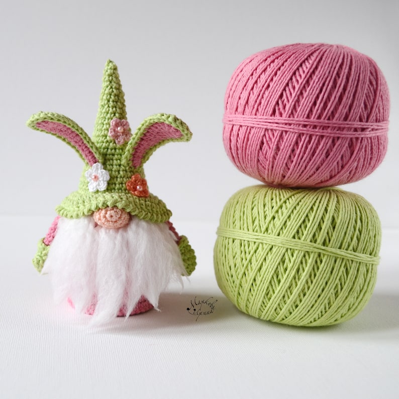 Easter Bunny Gnome crochet pattern amigurumi easter crochet | Etsy