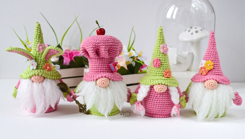 Crochet pattern Easter gnome Scandinavian gnome Easter Day | Etsy