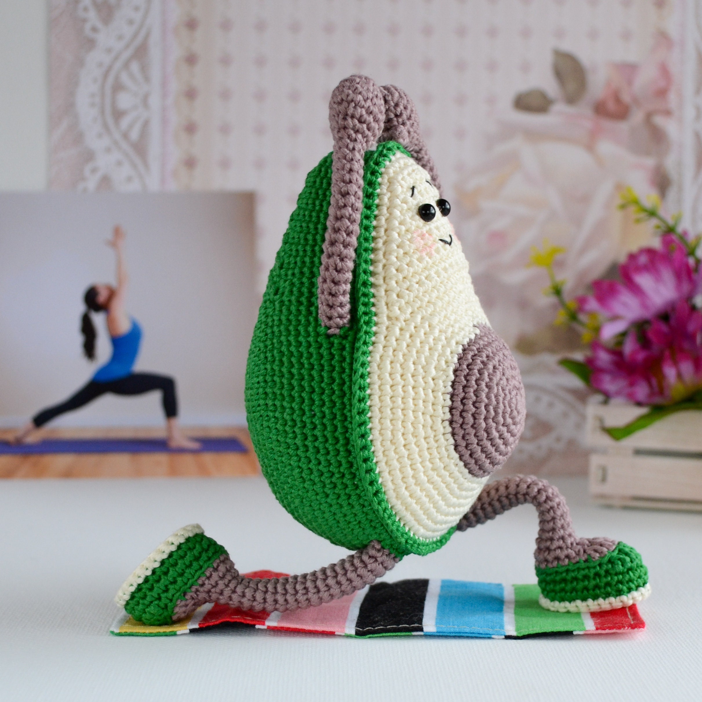 Crochet pattern amigurumi Avocado crochet Avocado amigurumi Etsy