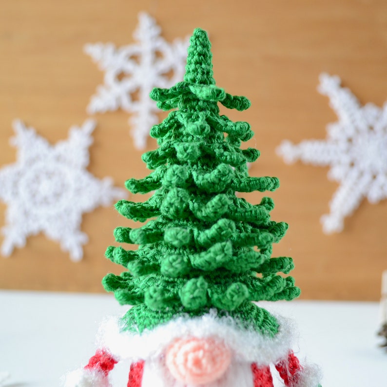 Christmas tree gnomes crochet pattern amigurumi gnome Etsy