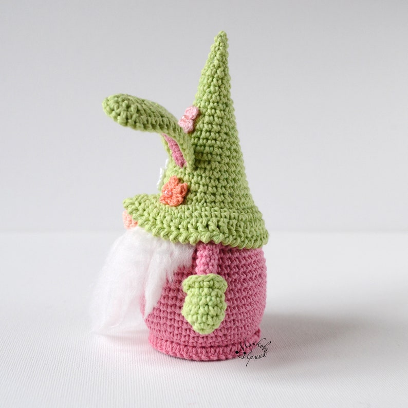 Easter Bunny Gnome crochet pattern amigurumi easter crochet | Etsy