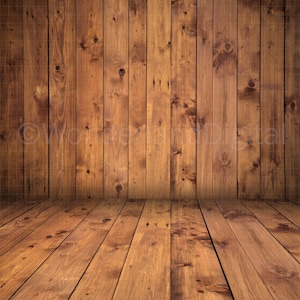 May include: A wooden floor with a rustic, distressed look. The floorboards are arranged in a horizontal pattern, creating a warm and inviting atmosphere.