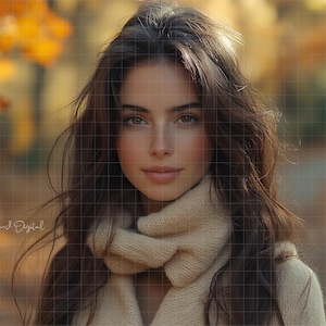 Blurred Fall Digital Backdrop, Fall Portrait Backdrop, Autumn Backdrop, Digital Photography Background