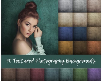 40 Portrait Textures for Photoshop, Old Masters Textured Backgrounds, Digital Photography Backdrop