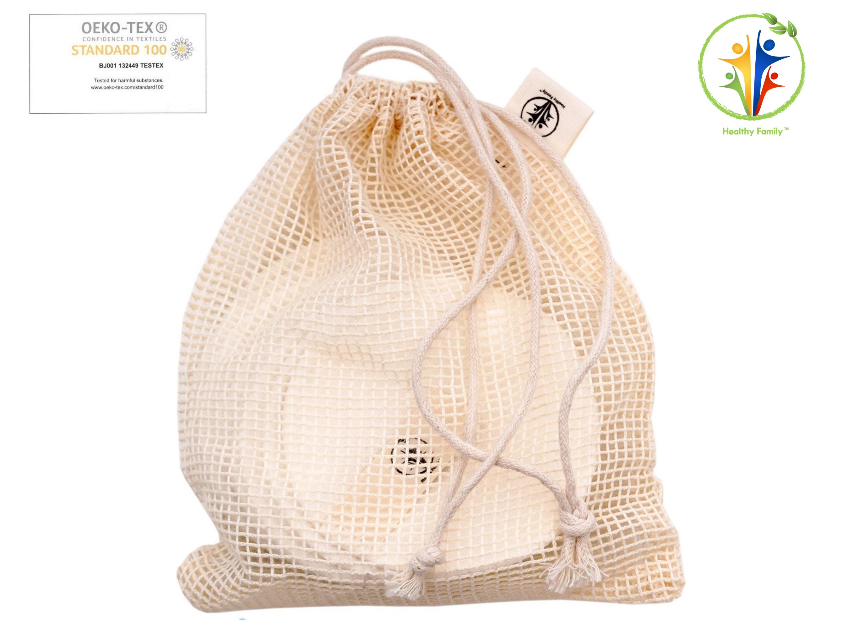 Organic Cotton Mesh Laundry Bag — Simple Ecology