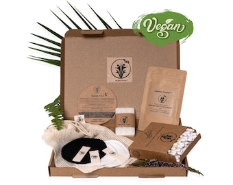 Zero Waste Gift Set. Sustainable Gift Box. Eco Gift Box. Pamper Gift Box. Eco-friendly Spa Box. Vegan Gift. Zero Waste Starter Kit.