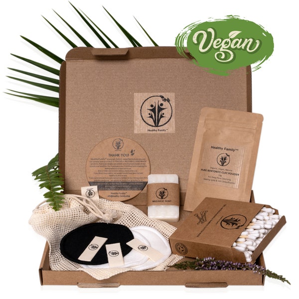 Zero Waste Gift Set. Sustainable Gift Box. Eco Gift Box. Pamper Gift Box. Eco-friendly Spa Box. Vegan Gift. Zero Waste Starter Kit.
