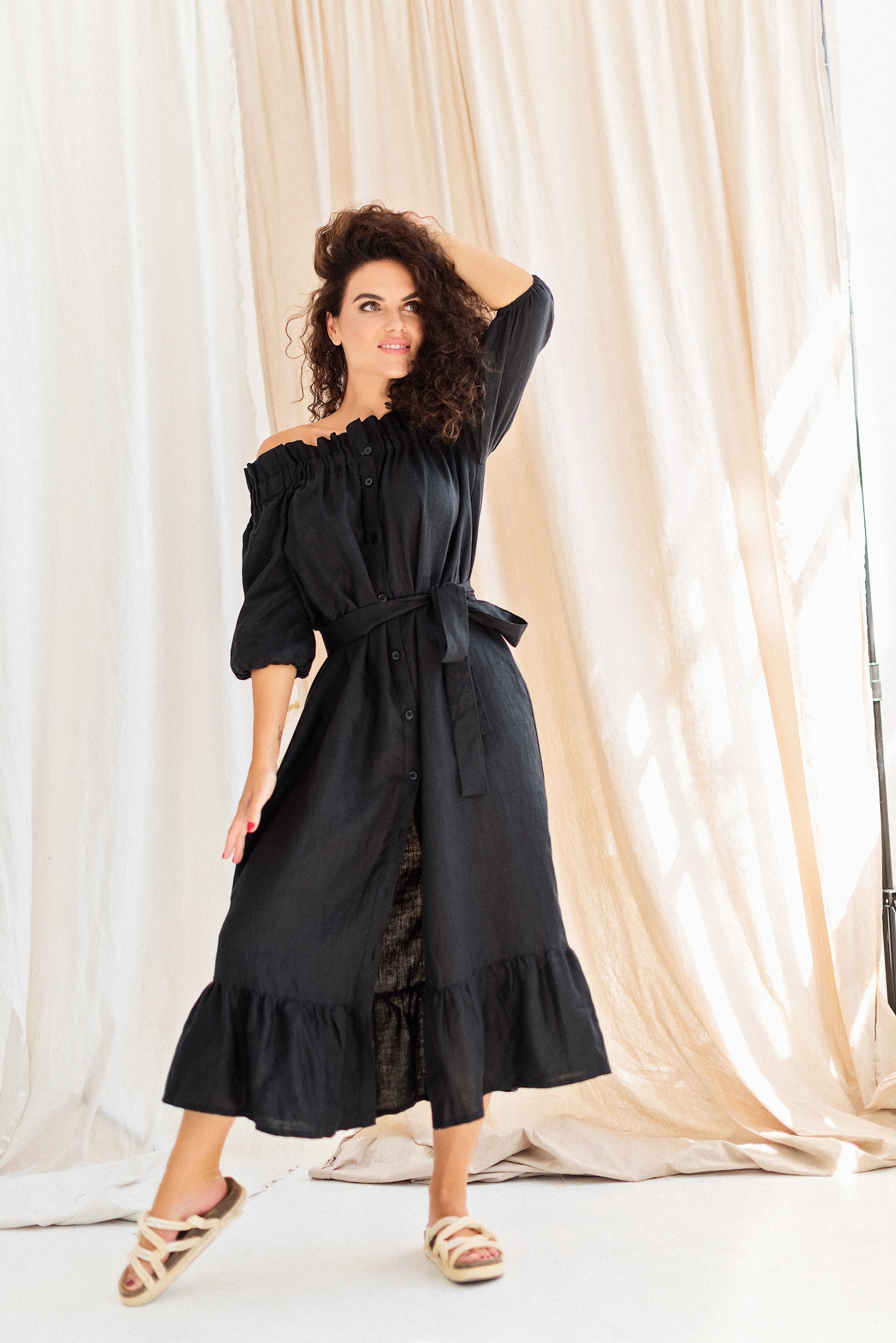 mermaid style casual dress