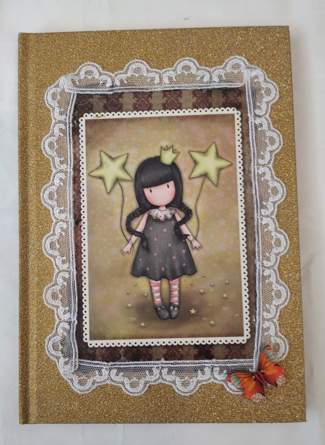 Santoro Gorjuss Inspired Hardcover Notebook Girls Gift Etsy