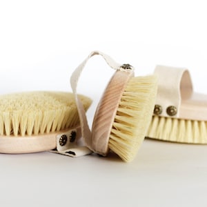 Body Brush, Dry Massage Brush, Dry Skin Brush, Tampico, Bulk dry brushes, Natural Brush, Body Scrubber, Skin Care, Ecofriendly, Vegan, Eco image 2