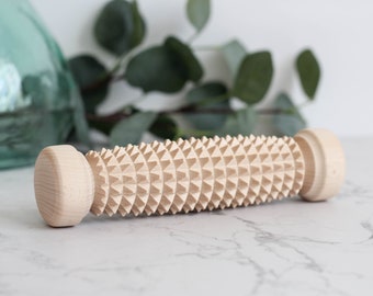 Wooden foot massager, Wooden Roller Massager, Self Massage, Massage Product, Natural Muscle Care, Blood Circulation, Deep Tissue Massager