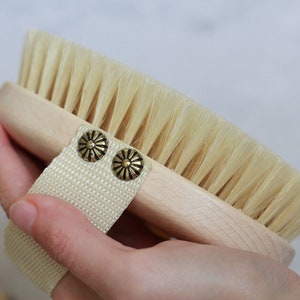 Body Brush, Dry Massage Brush, Dry Skin Brush, Tampico, Bulk dry brushes, Natural Brush, Body Scrubber, Skin Care, Ecofriendly, Vegan, Eco image 8