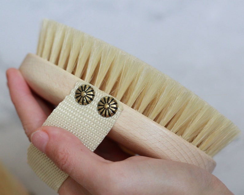 Body Brush, Dry Massage Brush, Dry Skin Brush, Tampico, Bulk dry brushes, Natural Brush, Body Scrubber, Skin Care, Ecofriendly, Vegan, Eco image 8