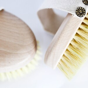 Body Brush, Dry Massage Brush, Dry Skin Brush, Tampico, Bulk dry brushes, Natural Brush, Body Scrubber, Skin Care, Ecofriendly, Vegan, Eco image 9