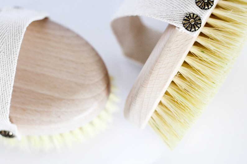 Body Brush, Dry Massage Brush, Dry Skin Brush, Tampico, Bulk dry brushes, Natural Brush, Body Scrubber, Skin Care, Ecofriendly, Vegan, Eco image 9
