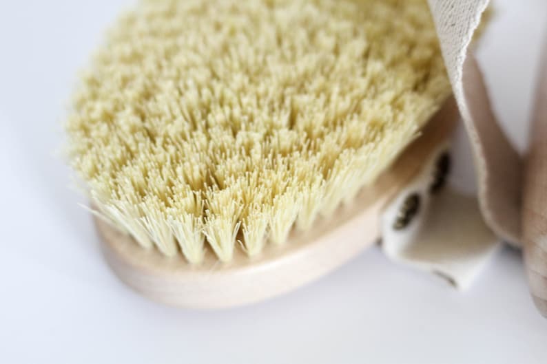 Body Brush, Dry Massage Brush, Dry Skin Brush, Tampico, Bulk dry brushes, Natural Brush, Body Scrubber, Skin Care, Ecofriendly, Vegan, Eco image 6