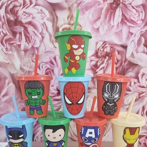 Character 16 oz personalised reusable cold cups