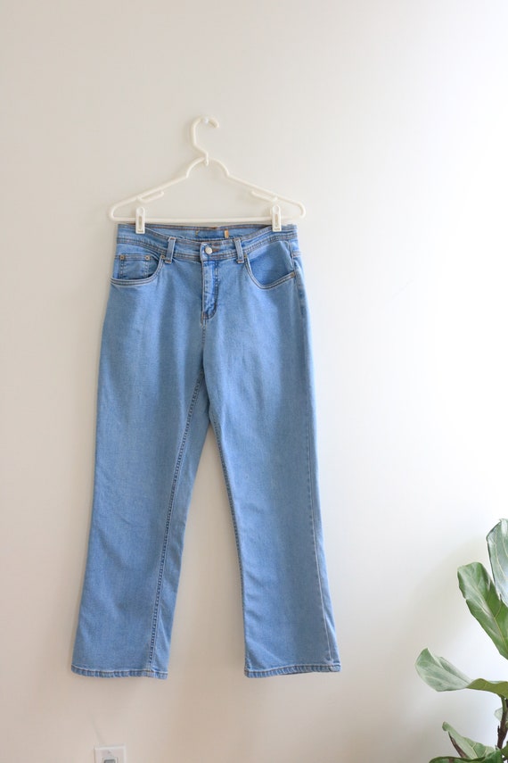 90s Y2k Vintage BillBlass Light Wash Jeans, Retro… - image 2