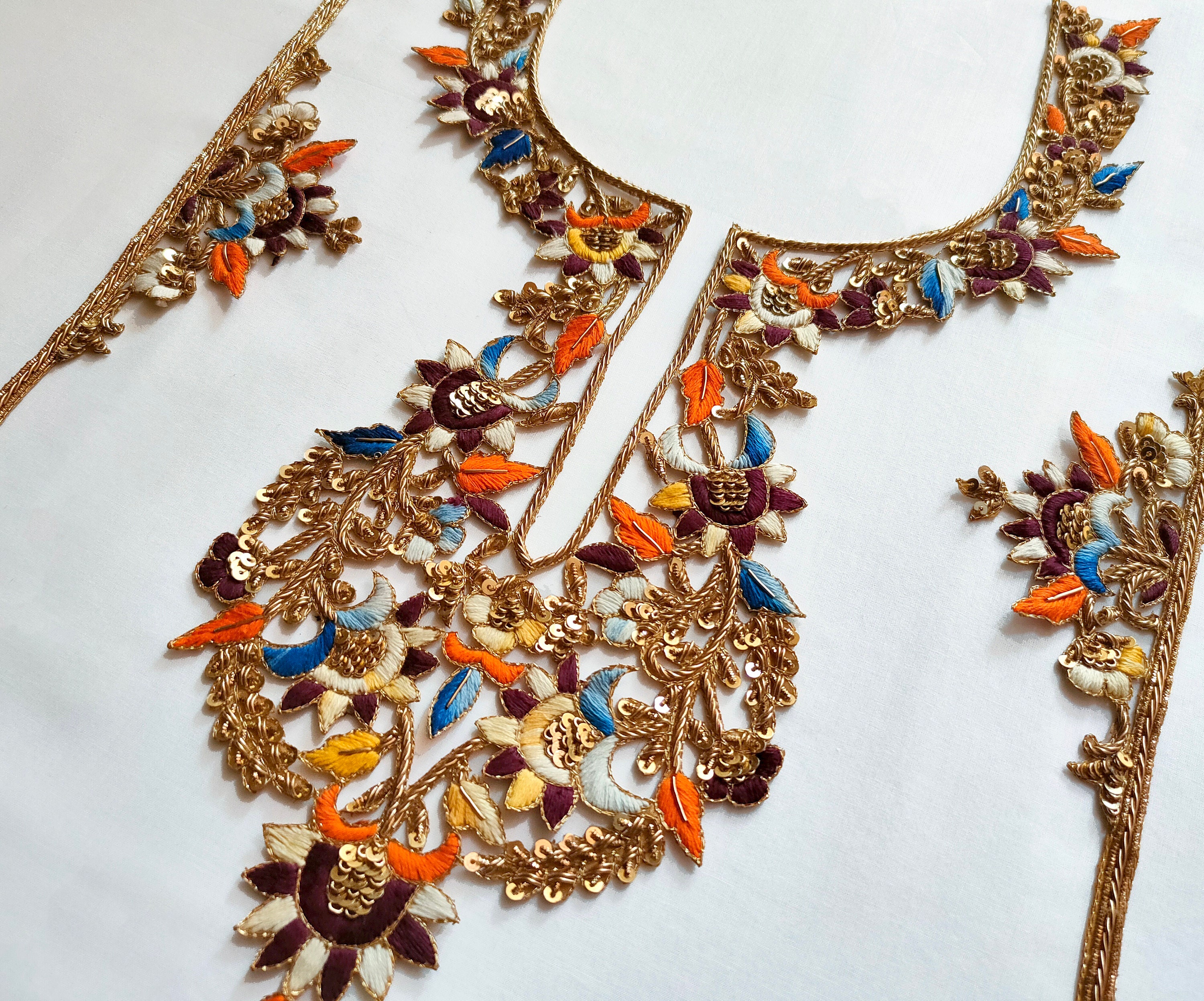 Zardozi suits online cheap