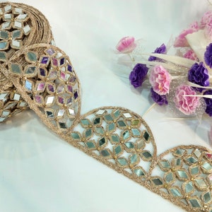 Mirror lace border cheap