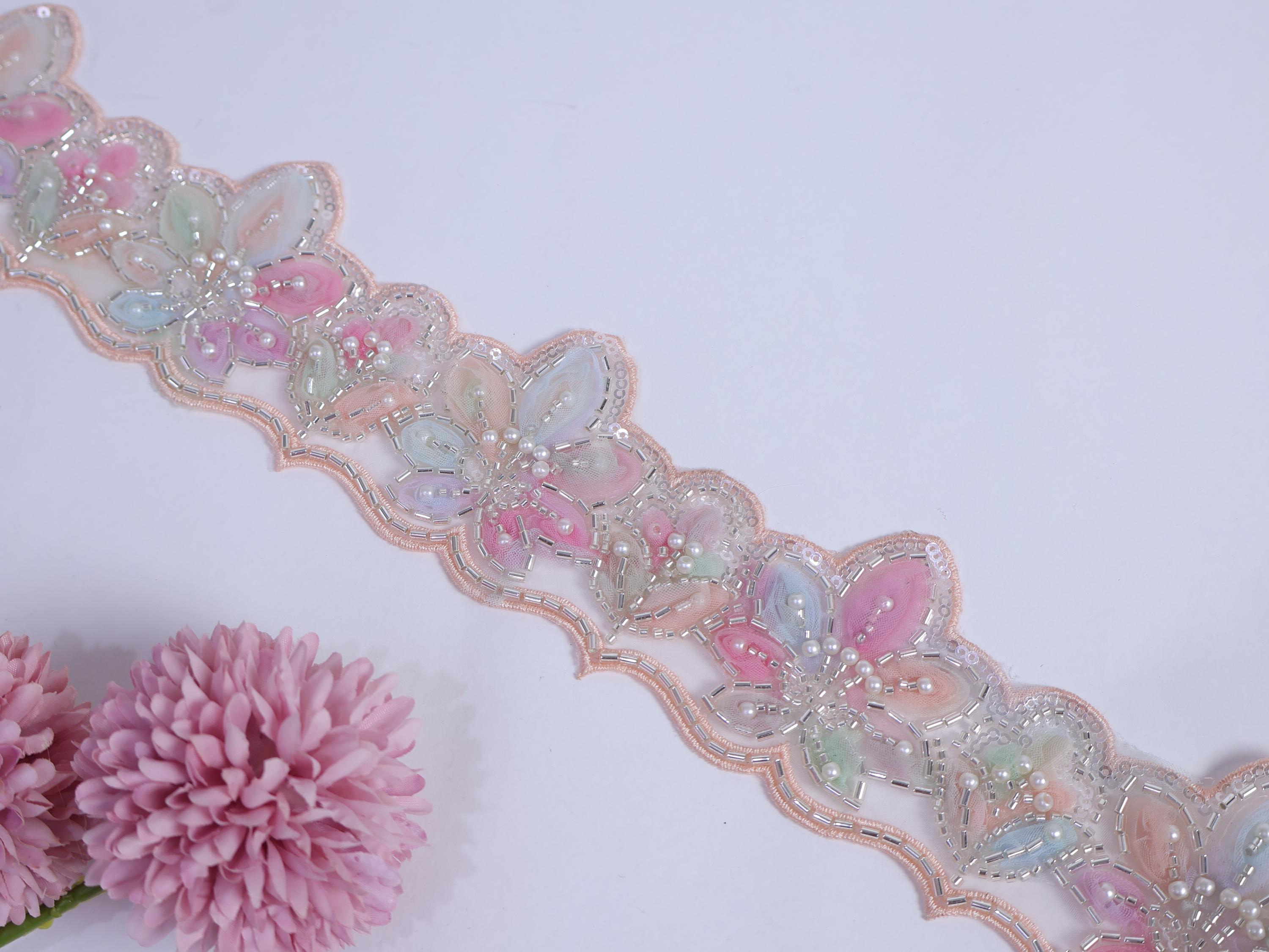 Ruban de bordure en dentelle de coton - MHB - 5 Yards - 19 styles