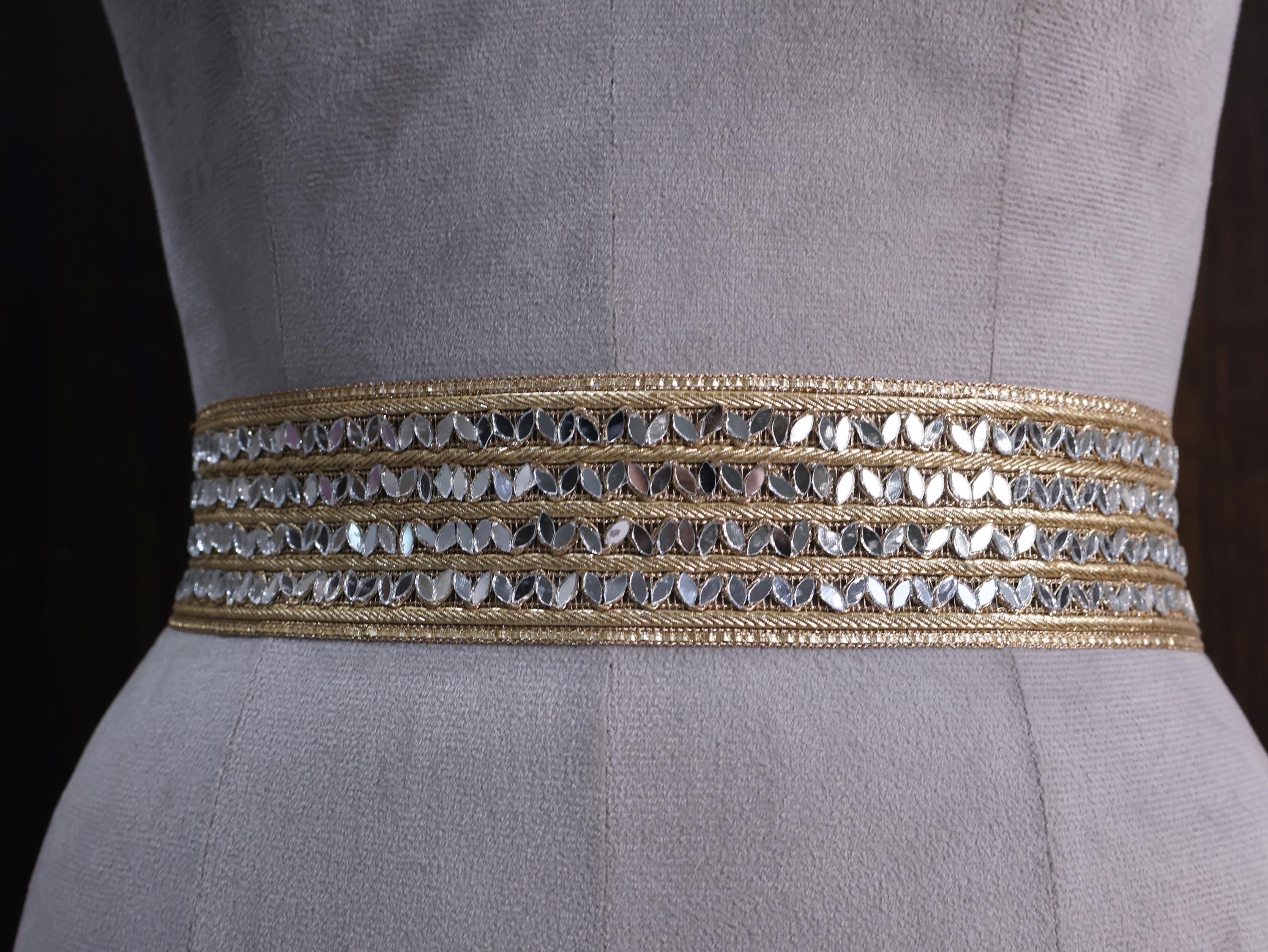 silver belt for lehenga
