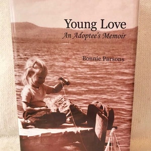 Hardcover Edition: Young Love An Adoptee's Memoir by Bonnie Parsons Handmade Bookmark Free Shipping image 1