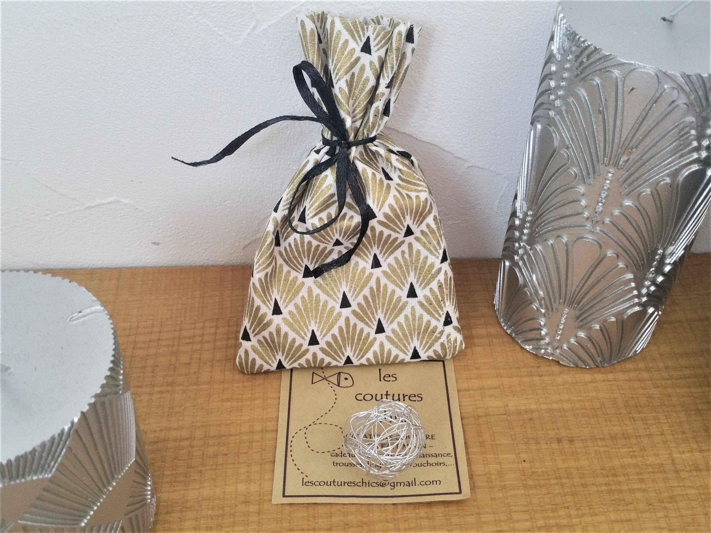 Emballage cadeau en tissu réutilisable Pochette cadeau pour | Etsy