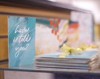 Honeycomb Have I Told You Card