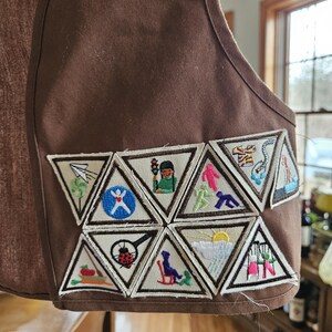 Vintage 1991 Girl Scouts Wardrobe / Patches image 9