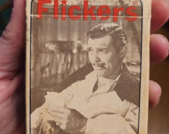 Vintage 70s Flickers Creative Impressions Card Deck