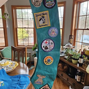 Vintage 1991 Girl Scouts Wardrobe / Patches image 4